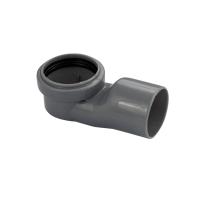 Нижняя часть трапа пластик бок. подключ.